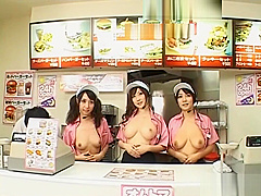 Fast Food Japanese Girls Naked