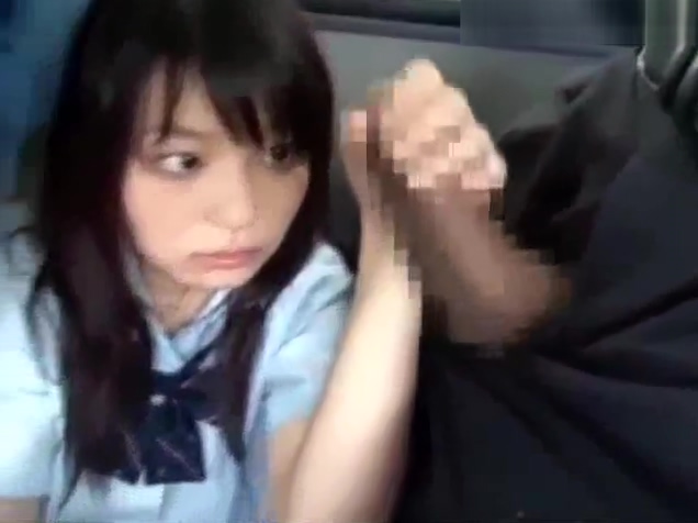 Japanese Girl Handjob Train - Schoolgirl giving handjob for business man facial on the bus movie 2 -  VJAV.com