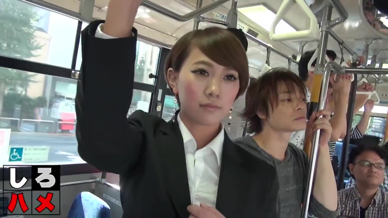 Japanese girl bus gangbang