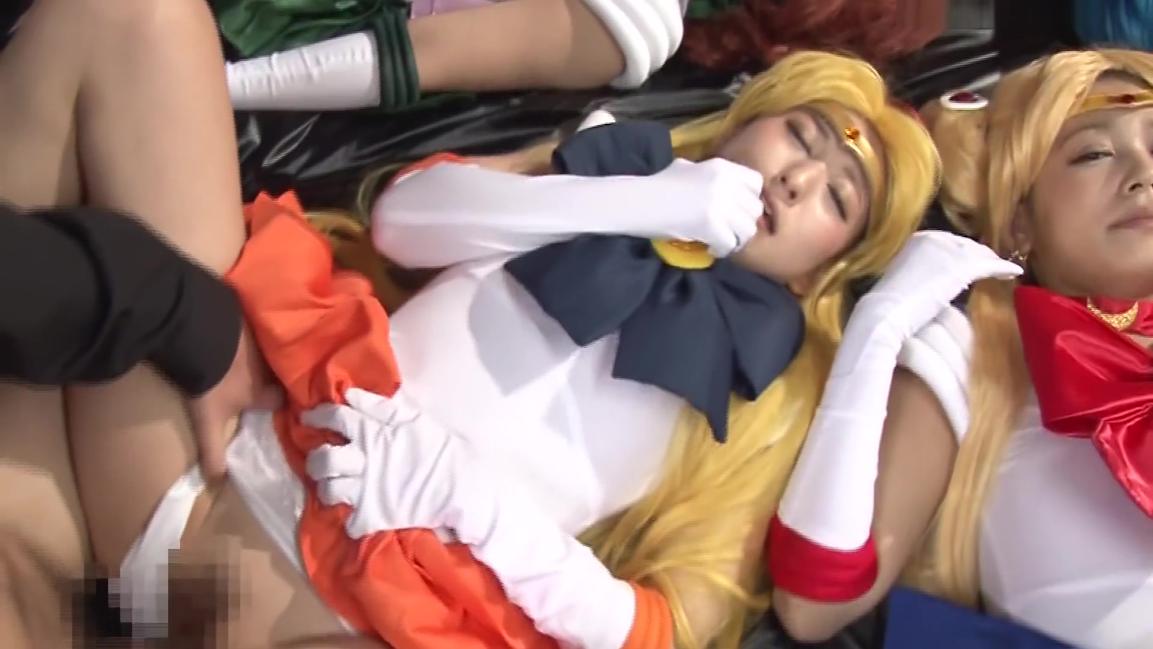 Sailor Moon Cosplay Sexual Orgy