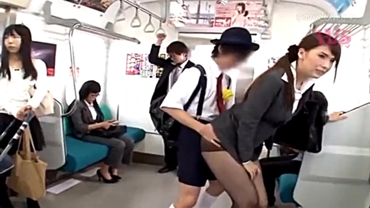 Japanese Sneaky Creampie In Train